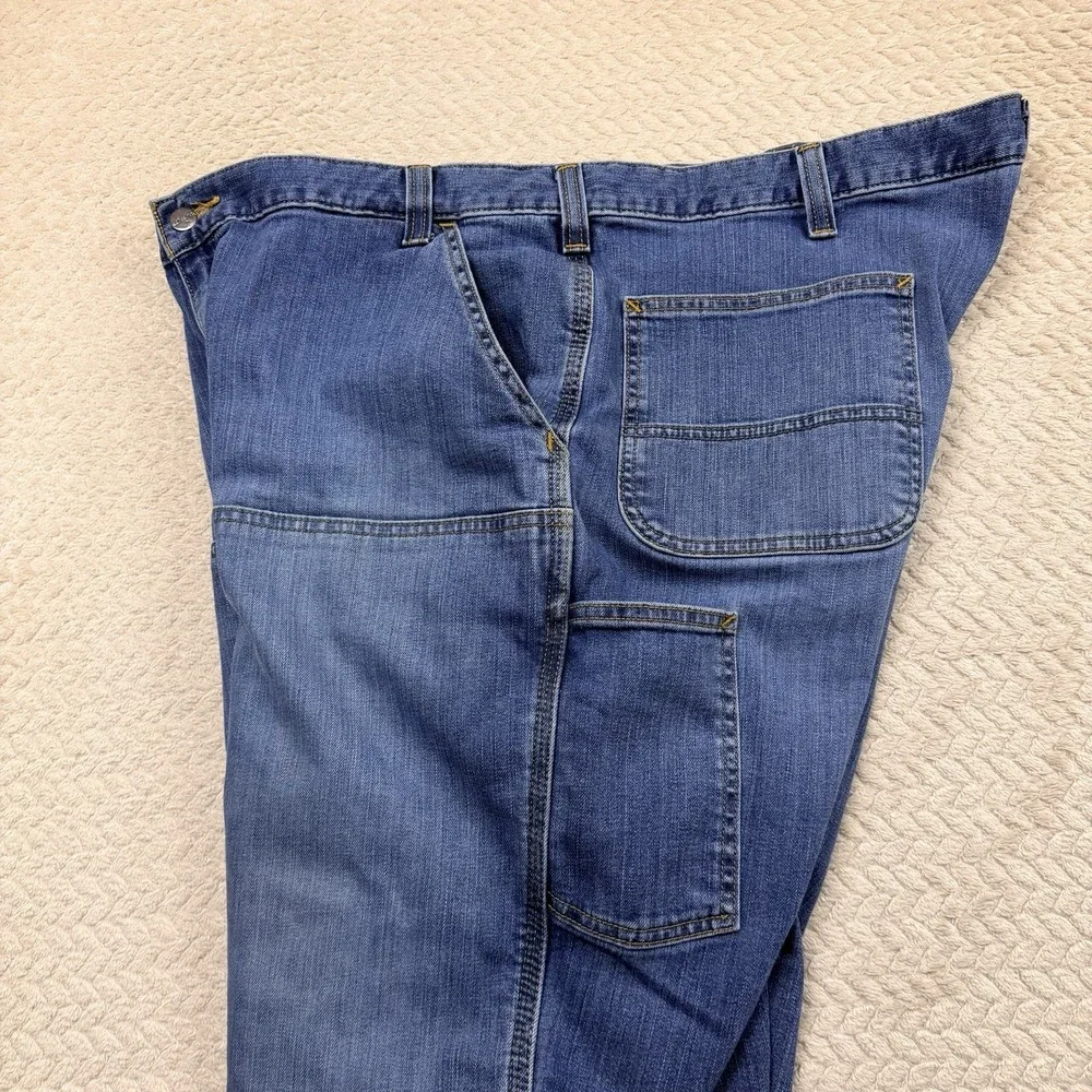 Carhartt Double Knee Rugged Flex Relaxed Fit Logger Jeans Denim  42x30 Workwear